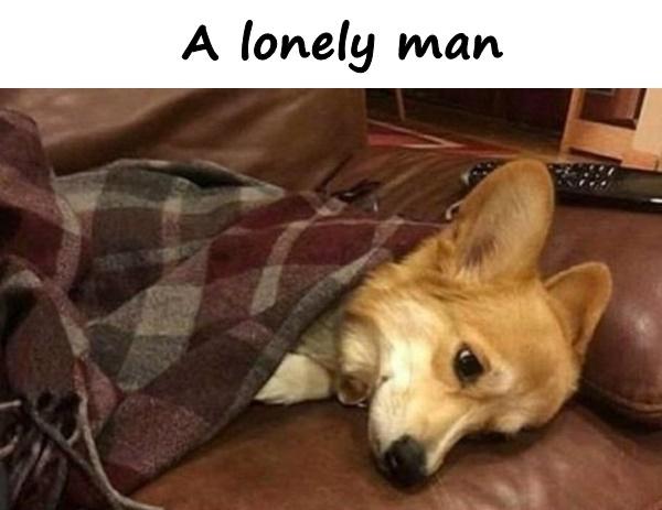 Ein einsamer Mann