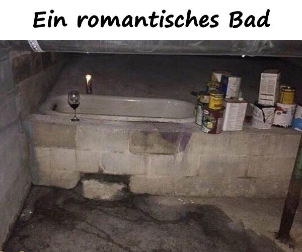 Ein romantisches Bad