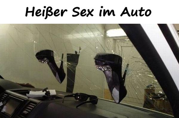 Heißer Sex im Auto