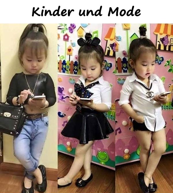 Kinder und Mode