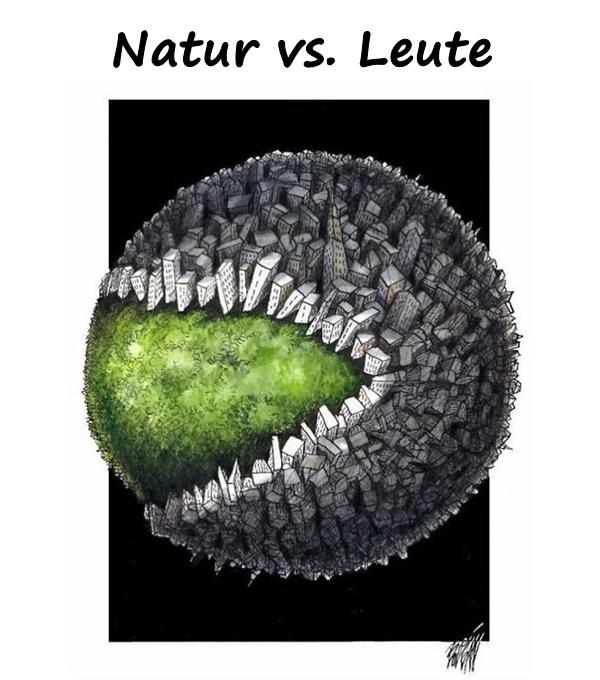 Natur vs. Leute