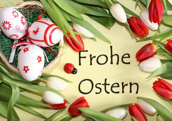 Ostergrüße: Frohe Ostern