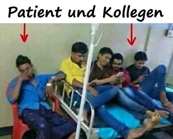 Patient und Kollegen