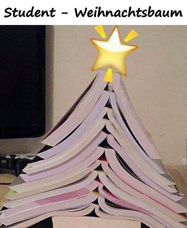 Student - Weihnachtsbaum