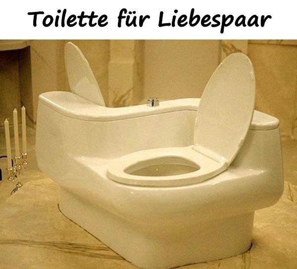 Toilette für Liebespaar