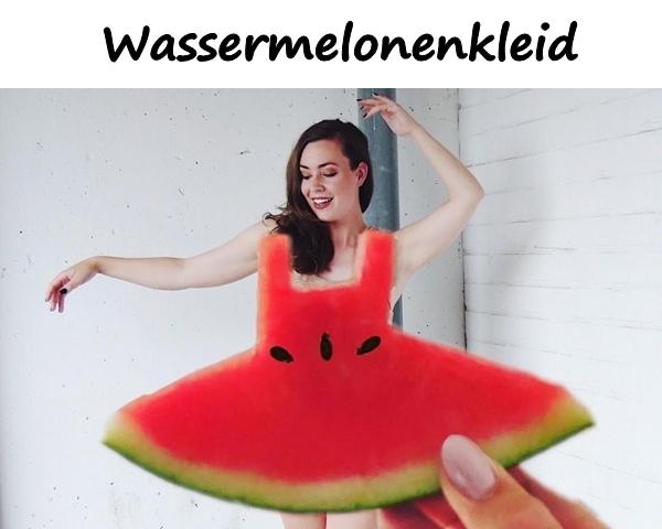 Wassermelonenkleid