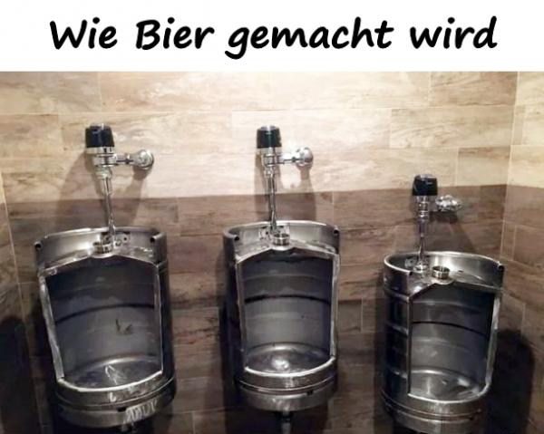 Wie Bier gemacht wird