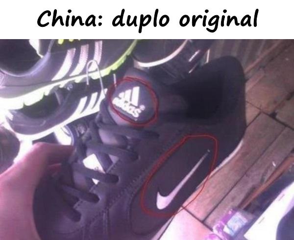 China: duplo original