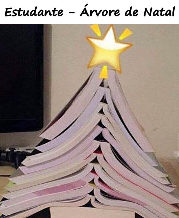 Estudante - Árvore de Natal
