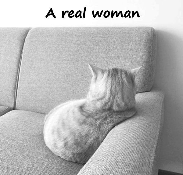 A real woman