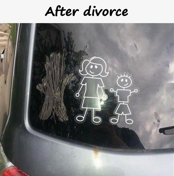 After divorce