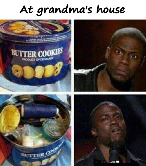 At grandma's house