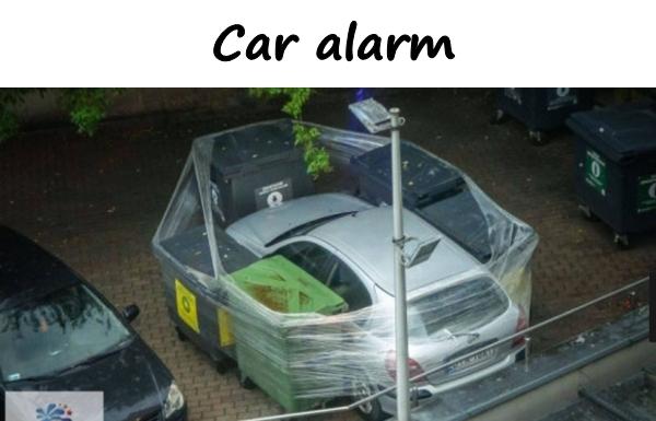 Car alarm