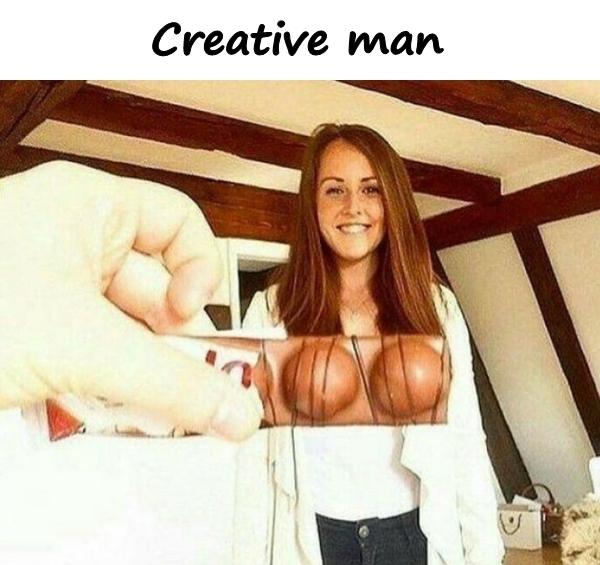 Creative man