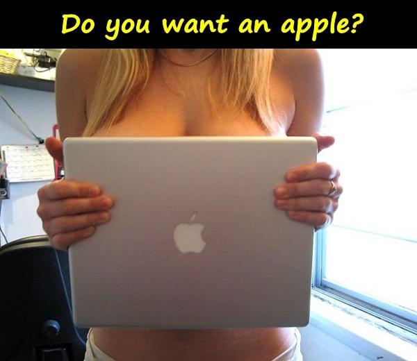 Do you want an apple?