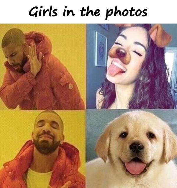 Girls in the photos