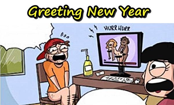 Greeting New Year
