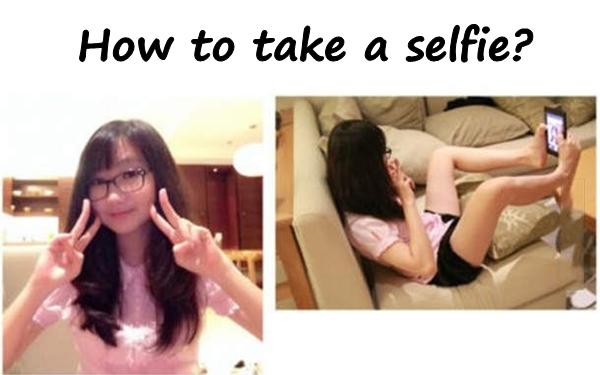How to take a selfie?