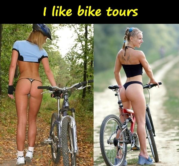 I like bike tours