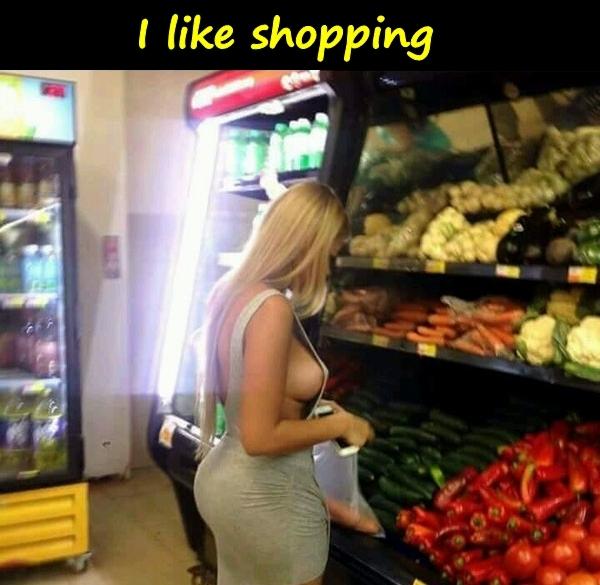I like shopping