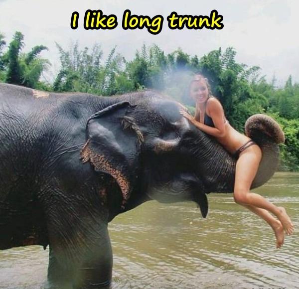 I like long trunk