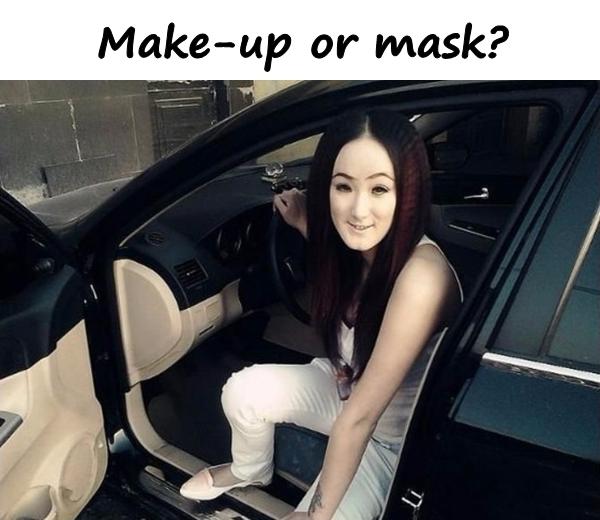 Make-up or mask?