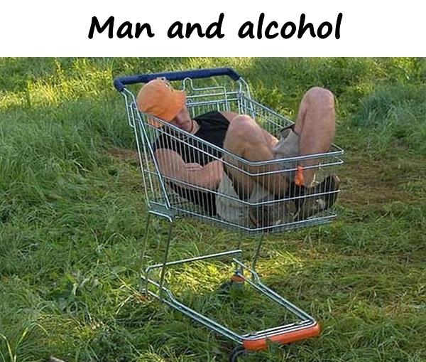 Man and alcohol