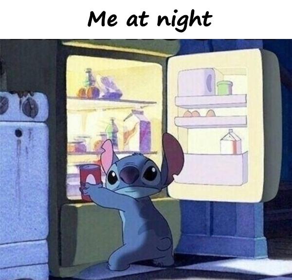 Me at night