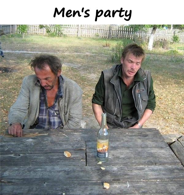 Men's party