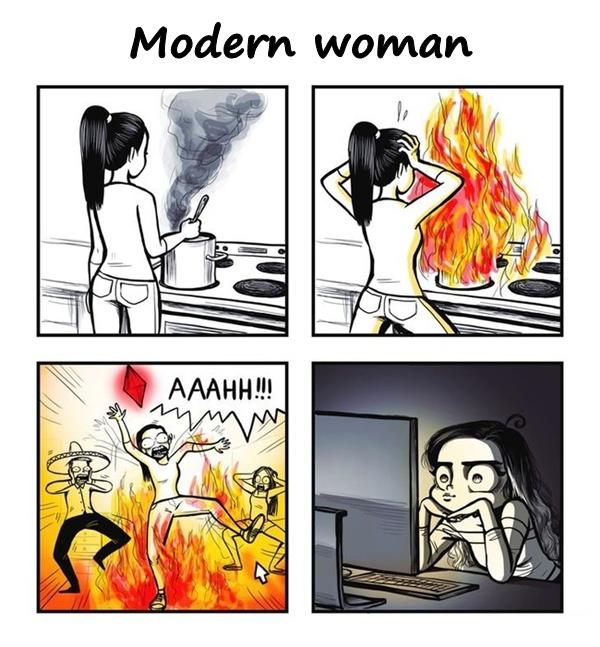 Modern woman