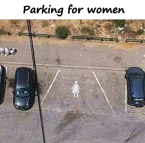 Parking for women