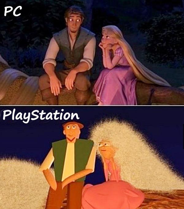 PC versus PlayStation
