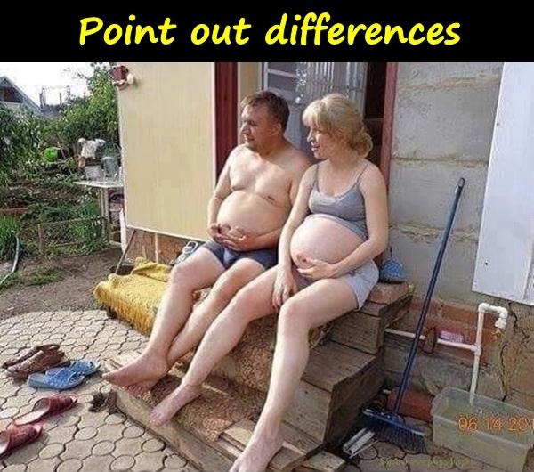 Point out differences