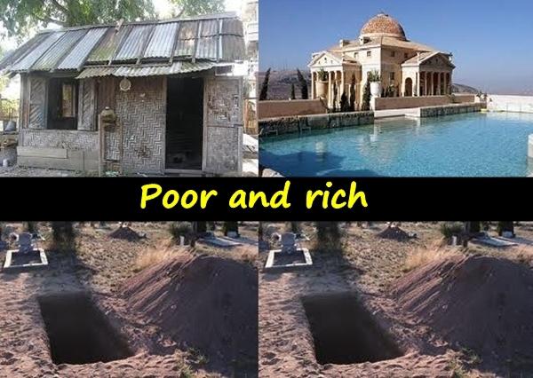 Poor and rich