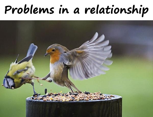 Problems in a relationship