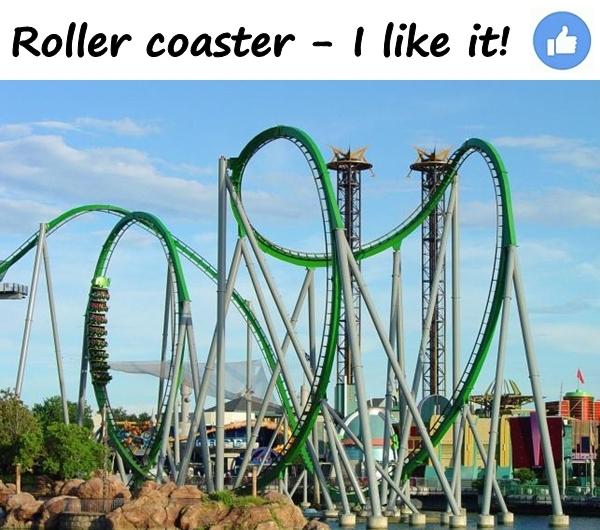 Roller coaster - I like it!