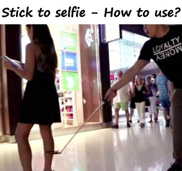 Selfie stick - funny pictures, humor, happy, crazy, meme, 