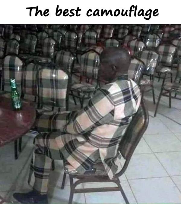 The best camouflage