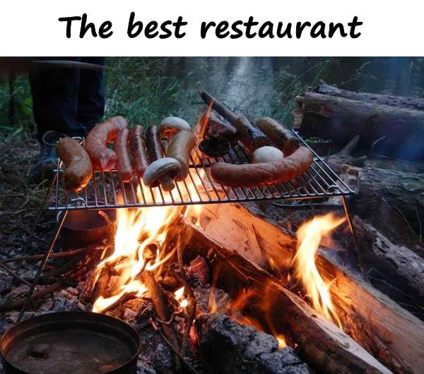 The best restaurant