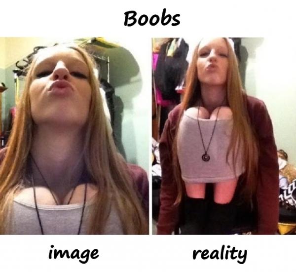 Tits - image and reality