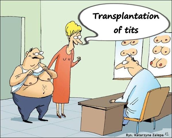 Transplantation of tits