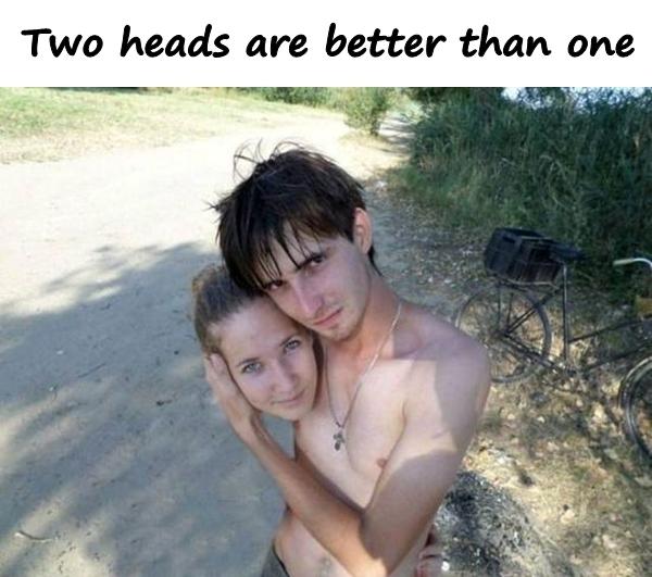 Two heads are better than one