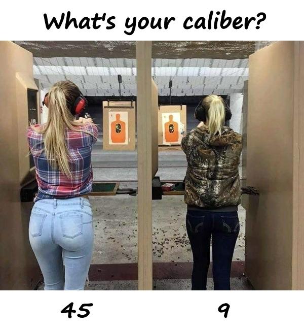 What's your caliber?