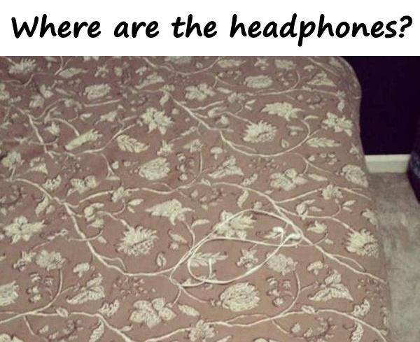 Where are the headphones?