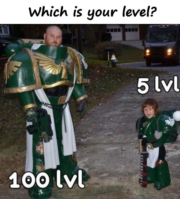 Which is your level?