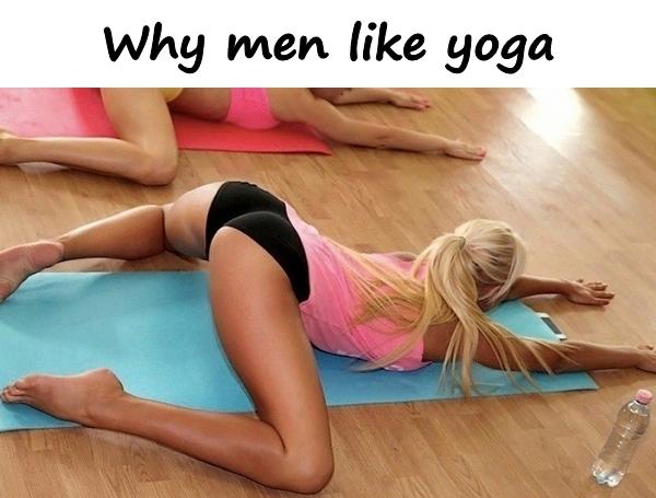 Why men like yoga