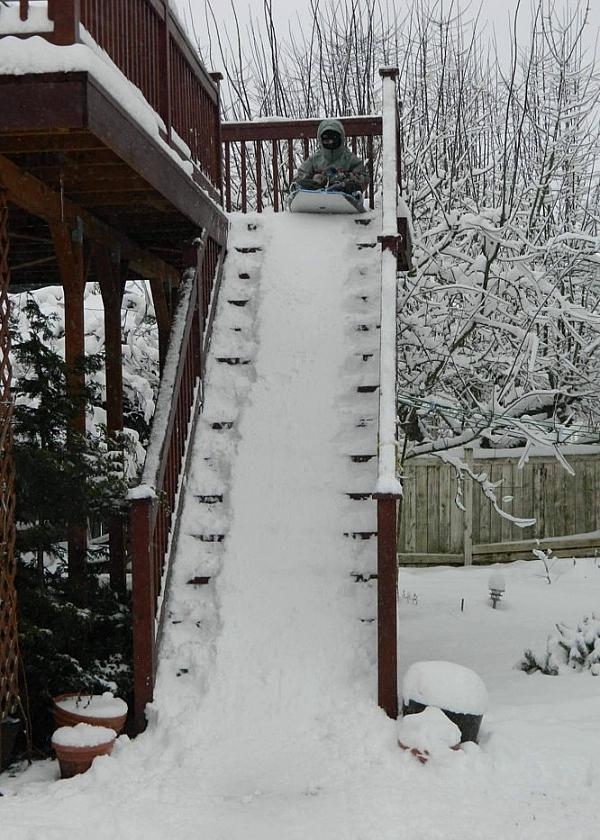 Winter slide