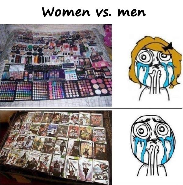 Women vs. men