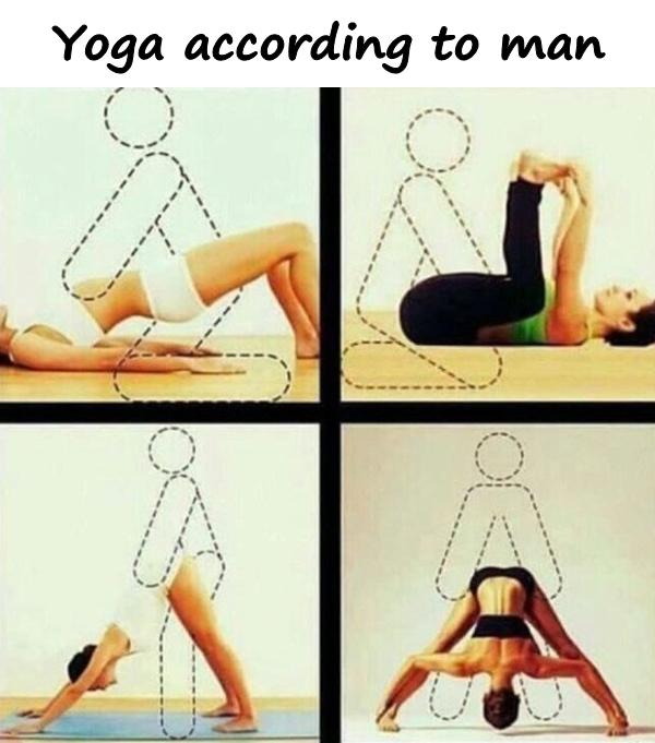 Yoga according to man