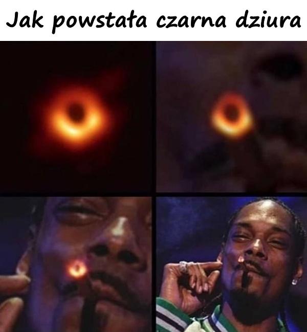 Jak powstała czarna dziura